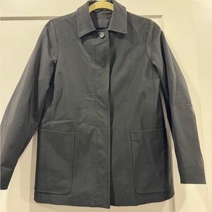 Prada Charcoal Trench Coat